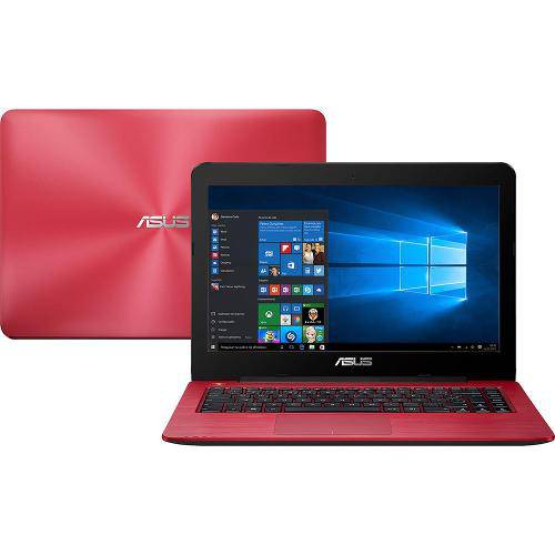 Notebook Asus I5-5200u 14" 4g / 1tb / Dvd / Windows 10 / Vermelho - Z450la-Wx007t