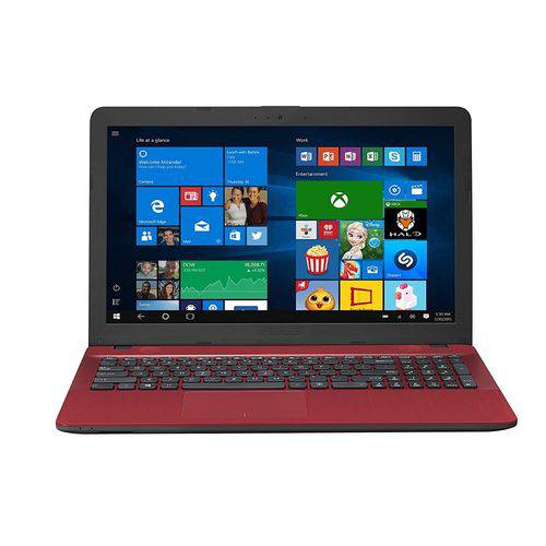 Notebook Asus X541ua-wb51t I5-7200u 8gb/1tb/touch/vermelho