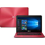 Notebook Asus Z450UA-WX004T Intel Core 6 I5 4GB 1TB Tela LED 14" Windows 10 - Vermelho