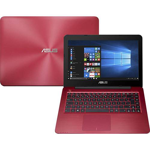 Notebook Asus Z450UA-WX009T Intel Core I5 8GB 1TB Tela LED 14" Windows 10 - Vermelho