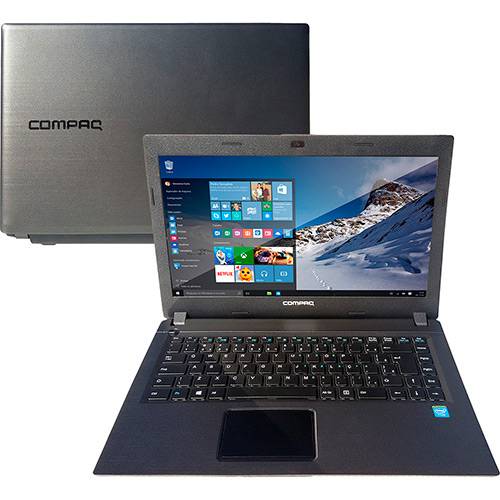 Notebook Compaq Presario CQ23 Intel Celeron Dual Core 2GB 500GB LED 14" Windows 10