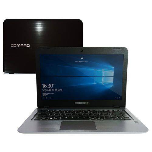 Notebook Compaq Presario CQ17 Intel Celeron Dual Core 4GB 500GB LED 14” Windows 10