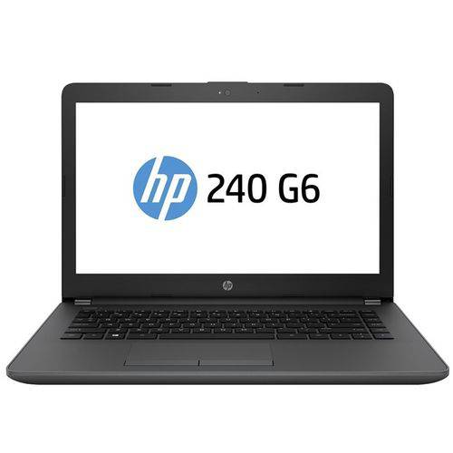 Notebook HP 240G6 Intel Core I3 6006u 4GB 500GB 14 Windows 10 PRO Preto