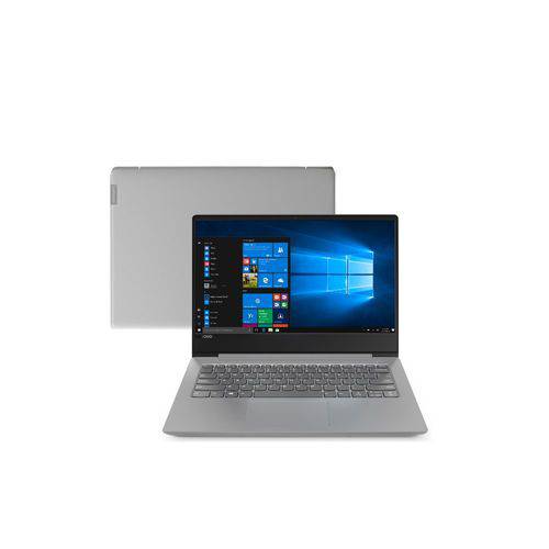 Notebook Lenovo B330s I5-8250u 4gb 128gb Ssd Windows 10 Pro 14" HD 81ju0003br Prata Bivolt