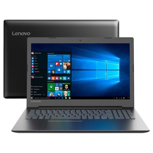 Notebook Lenovo Ideapad 330 15,6" Intel Celeron 4GB RAM 1TB HD Preto