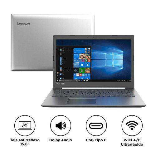 Notebook Lenovo Ideapad 330-15IKB, I3-7020U, 4GB, 1TB, 15.6", Windows 10