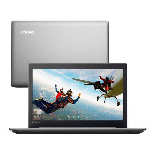 Notebook Lenovo Ideapad 320 Intel Core I3 4GB 1TB Linux 15.6" Full HD 80YHS00000 Prata