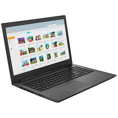 Notebook Lenovo Ideapad 130-15ast de 15.6 com 2.6ghz-4gb Ram-500gb Hd - Preto