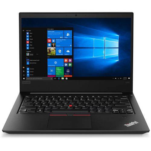 Notebook Lenovo Thinkpad E480, Intel I7-8550u, 8gb Ram, 1tb HD, Tela 14'', Windows 10 Pro