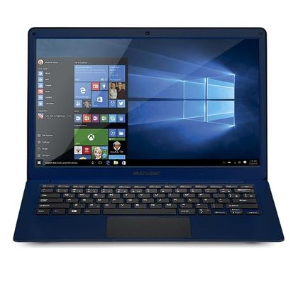 Notebook Multilaser 13.3 Pol 4GB 64GB Windows 10 Dual Core Azul - PC224 PC224
