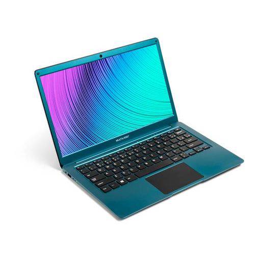 Notebook Multilaser 13.3 Pol 4GB 64GB Windows 10 Dual Core Azul - PC224