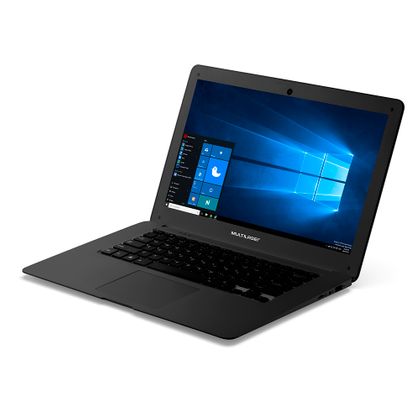 Notebook Quad Core Ram 2Gb 64Gb (32+32Sd) 14? Hd Win10 Preto Multilaser - PC107 PC107