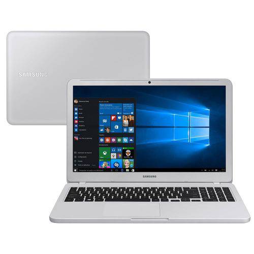 Notebook Samsung Essentials E30 NP350XAA-KF2BR, Core I3-7020U, 4GB, 1TB, Tela Full HD 15.6”, Window