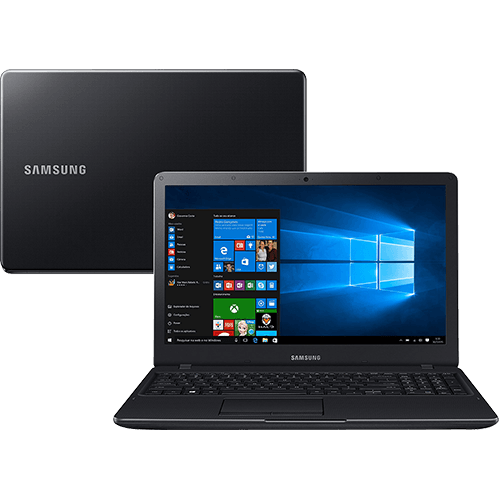 Notebook Samsung Expert X19 Intel Core I5 4GB 500GB Tela LED FULL HD 15.6'' Windows 10 - Preto