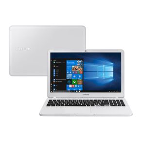 Notebook Samsung NP350XAA-KF4BR Essentials E30 Intel Core I3-7020U 1TB Tela Full HD 15,6" 4GB Branco