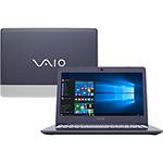 Notebook VAIO C14 VJC141F11X Intel Core I3 4GB 128SSD Tela LCD 14" Windows 10 - Azul