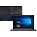 Notebook Vivobook X510UR-BQ291T Intel Core I5 8GB (GeForce 930MX com 2GB) 1TB Tela Nano Edge 15,6'' W10 Cinza - Asus