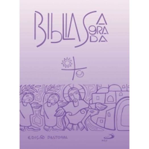 Nova Biblia Pastoral - Bolso Ziper Lilas - Paulus - 1 Ed