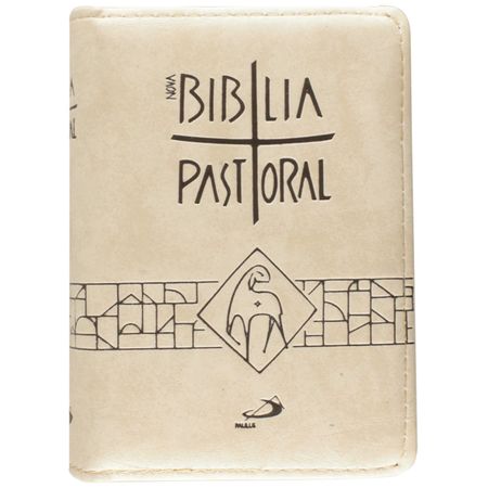 Nova Bíblia Pastoral Edição de Bolso Creme
