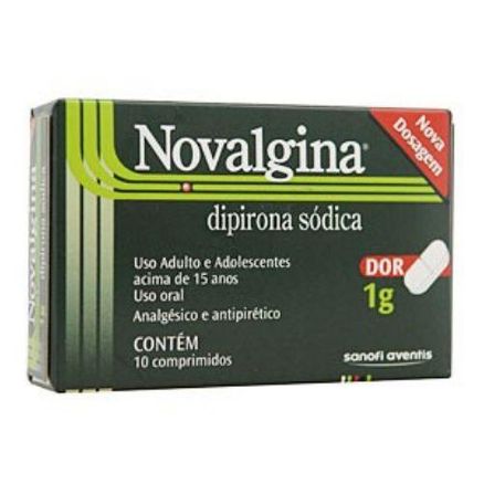 Novalgina 1g 10 Comprimidos