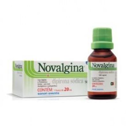 Novalgina 500mg/mL Solução Oral 20mL