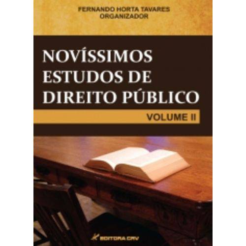 Novissimos Estudos de Direito Publico Vol Ii - Crv