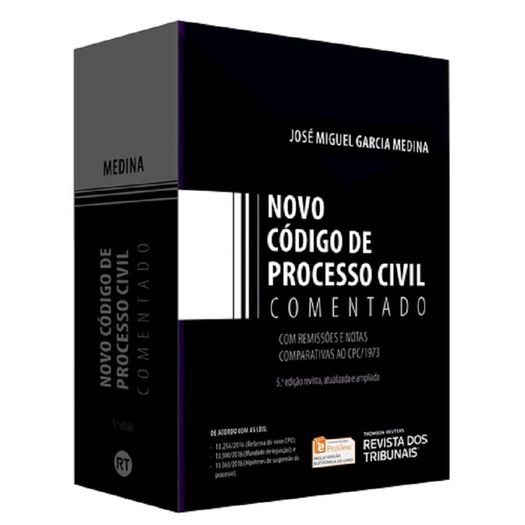 Novo Codigo de Processo Civil Comentado - Medina - Rt
