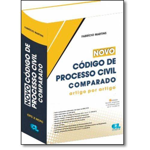 Novo Codigo de Processo Civil Comparado: Artigo Po