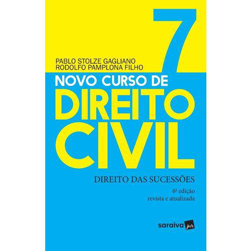 Novo Curso de Direito Civil - Vol 7 - Saraiva