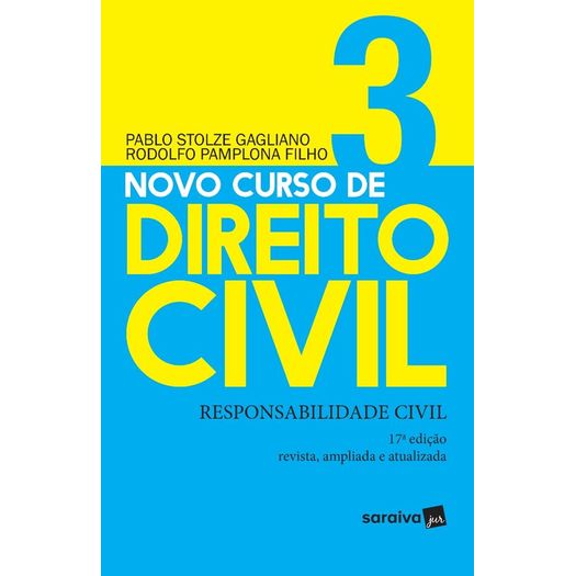 Novo Curso de Direito Civil - Vol 3 - Saraiva