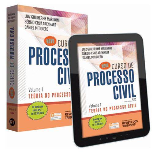 Novo Curso de Processo Civil - Vol 1 - Rt