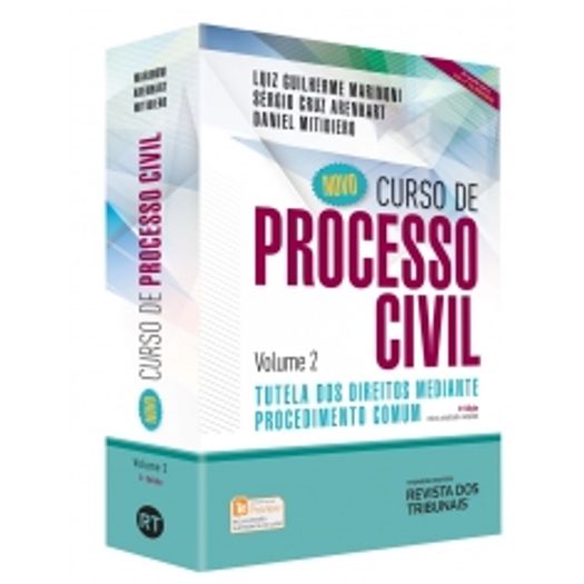 Novo Curso de Processo Civil - Vol 2 - Rt - 2 Ed