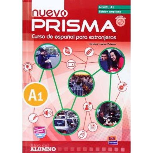 Nuevo Prisma A1 - Libro Del Alumno - CD - Edicion Con 12 Unidades - Edinumen