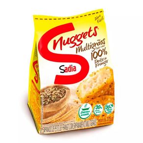 Nuggets Multigrãos com Peito de Frango Sadia 275g