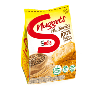 Nuggets Sadia Frango com Multigrãos 275g