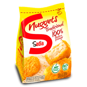 Nuggets Sadia Frango Tradicional 300g