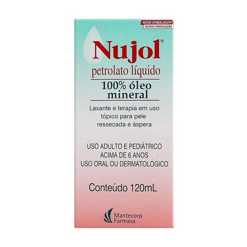 Nujol 100% Óleo Mineral 200ml
