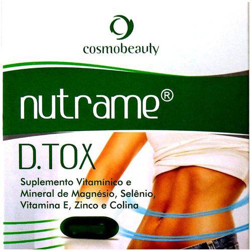 Nutrame D.tox Antioxidante Cosmobeauty 90 Cápsulas