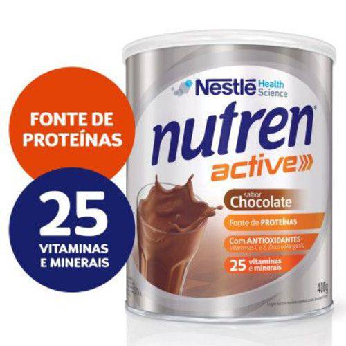 Nutren Active Prebio 1 Chocolate 400g - Nestlé