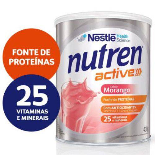 Nutren Active Prebio 1 Morango 400g - Nestlé