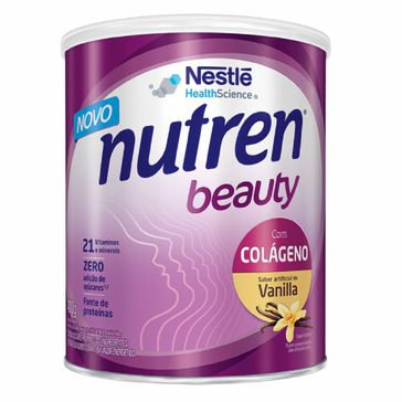 Nutren Beauty com Colágeno Nestle Nutrition Vanilla 400g 400g
