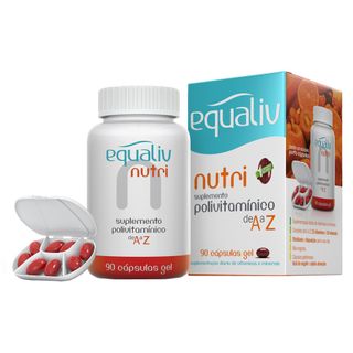 Nutri Equaliv - Suplemento Polivitamínico 90 Cáps
