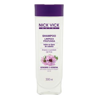 Nutri-Hair Limpeza Profunda Nick & Vick - Shampoo de Limpeza Profunda 300ml
