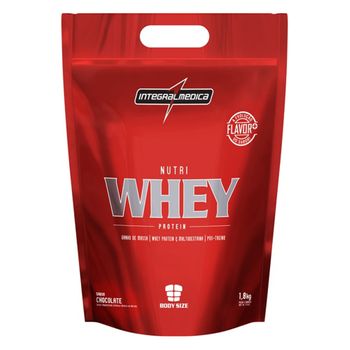 Nutri Whey Protein Refil Chocolate 1,8kg - Integralmedica