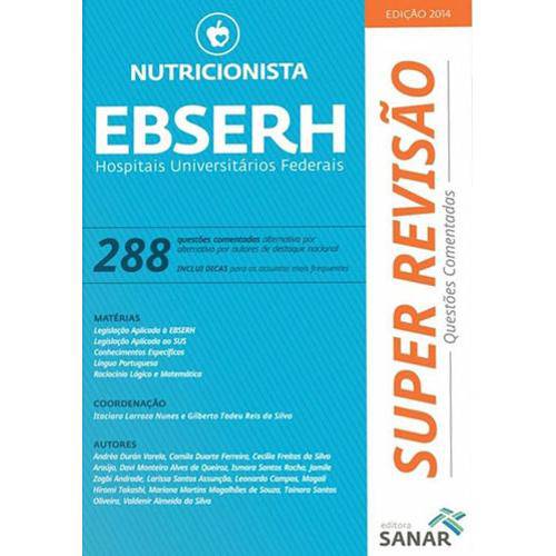 Nutricionista Ebserh - Super Revisao Hosp. Univ. Federais