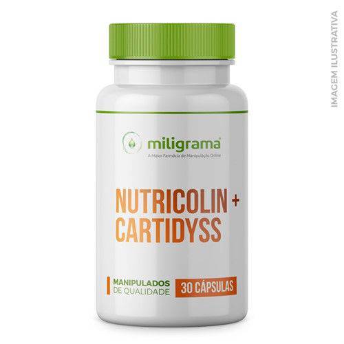 Nutricolin 100mg + Cartidyss 200mg Cápsulas - 30 Cápsulas