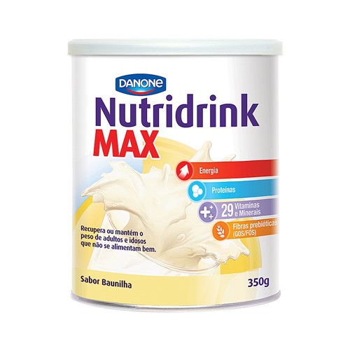 Nutridrink Max Baunilha Suplemento Alimentar com 350g