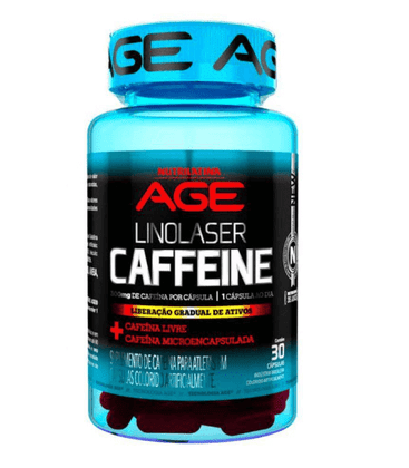 Nutrilatina Age Linolaser Caffeine Redutor de Medidas 30Caps