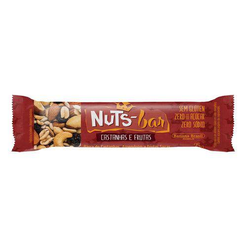 Nuts Bar Cast. e Frutas 20x25g