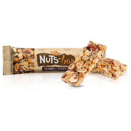 Nuts Bar Castanha e Sementes 20x25